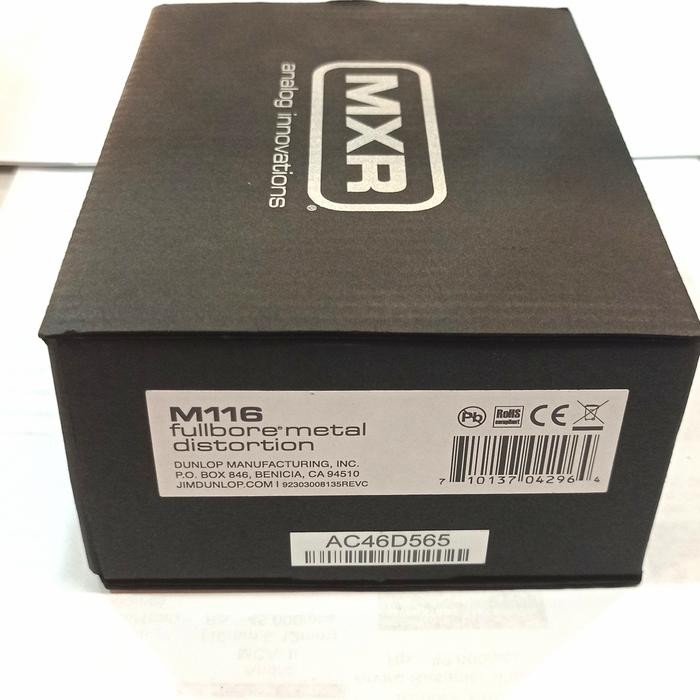 EFFECT GITAR JIM DUNLOP MXR FULLBORE METAL M116