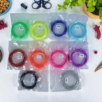 

Jual Rugi! Refill 3D Drawing Pen Filaments Pla 10 Colors 1.75Mm 5M