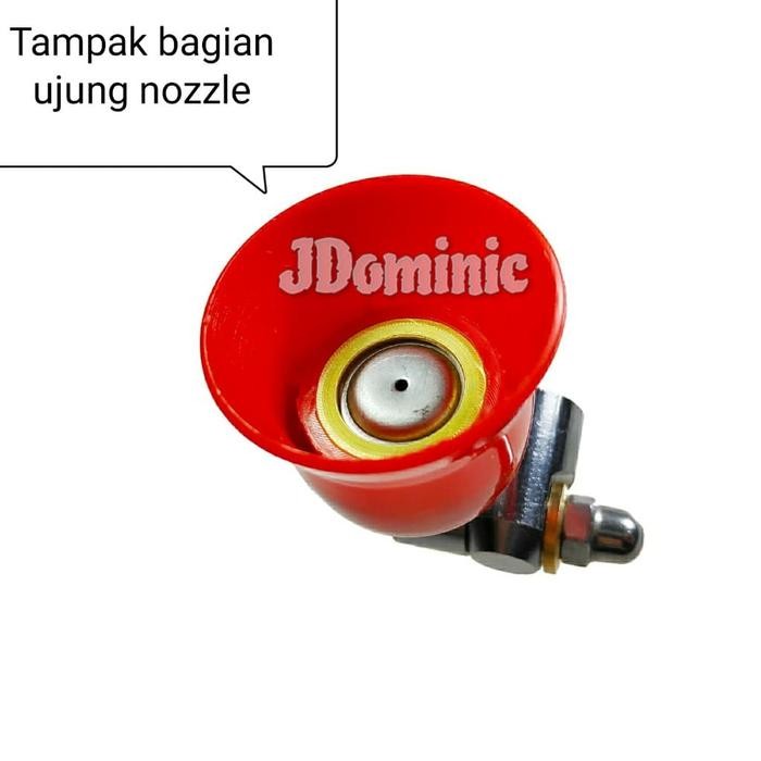 CHROME FLEXIBLE NOZZLE TU26 - NOSEL SEMPROTAN SPRAYER HAMA SAWAH KEBUN