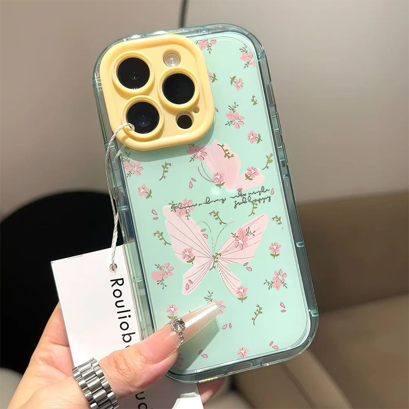 Kupu Kupu Warna Bunga Luar Negeri Case Hp Redmi 15 A5 Note 14 Pro Plus 5G 13X 14C 9C A3 11 10 Pro 10