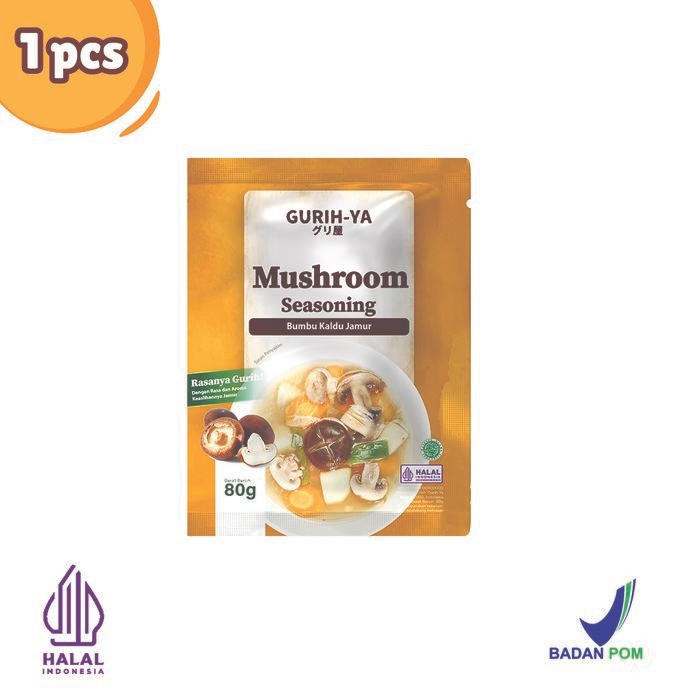 

Pilihan- Gurih-Ya Bumbu Kaldu Jamur - 80G