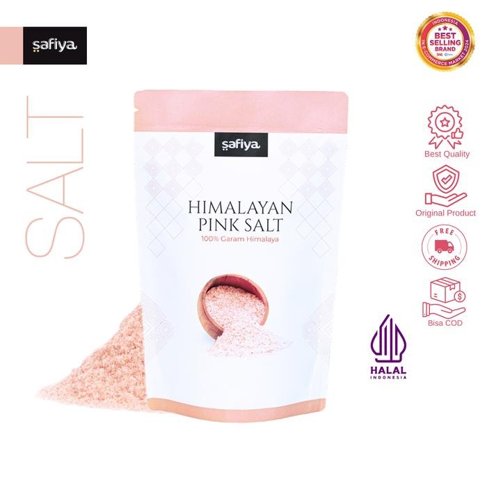 

Pilihan- Safiya Garam Himalaya 500 Gram Himalayan Pink Salt Original Natural