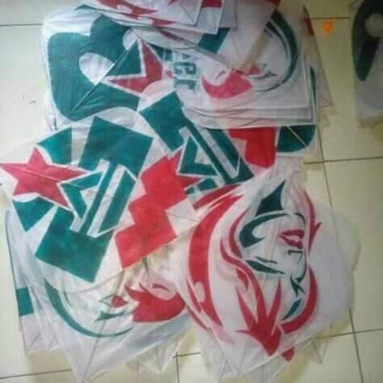 layangan aduan khas Palembang