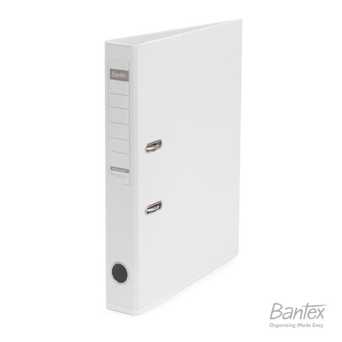 

Bantex Ordner Folio 5 cm PVC Lever Arch File White #1466V07