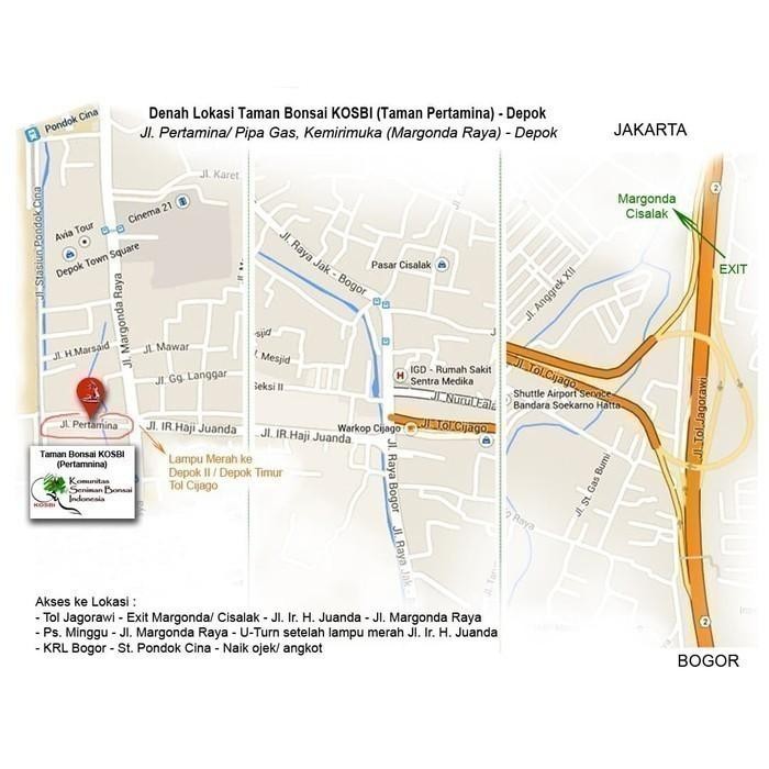 Pot Bonsai Keramik Cina PB-32A Ukuran 20 x 20 x 14 cm