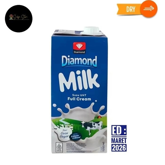 

Pilihan- Susu Diamond Uht Full Cream 1 Liter