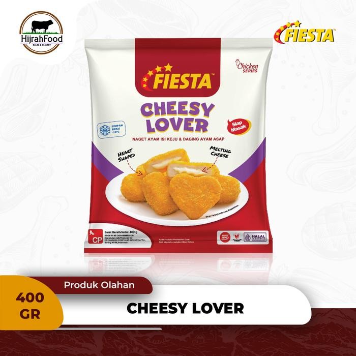 

Pilihan- Fiesta Cheesy Lover Nugget Ayam Isi Keju & Daging Asap - 400 Gr