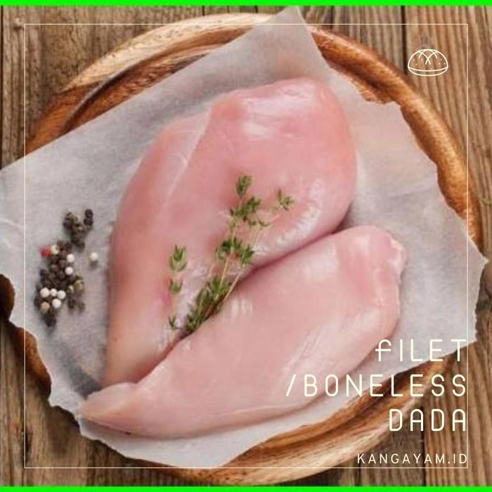 

Pilihan- Fillet Dada Ayam / Bon Less Dada Ayam 500Gr