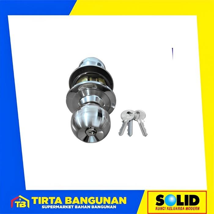 SOLID C 604 X 400 CYLINDRICAL ENTR NEW US32+US32D KUNCI KAMAR MANDI masih ready