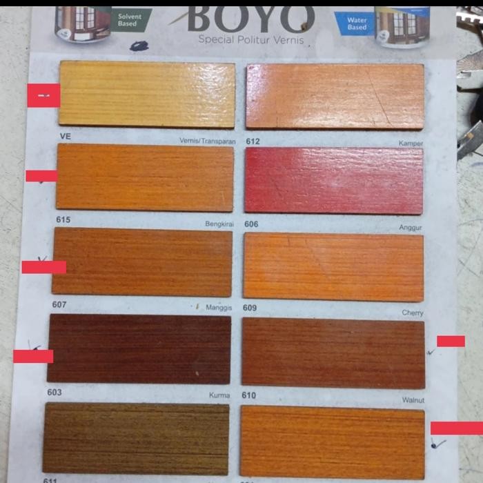 Terbaik Politur Politur Kayu Politur Vernish 100% Ori