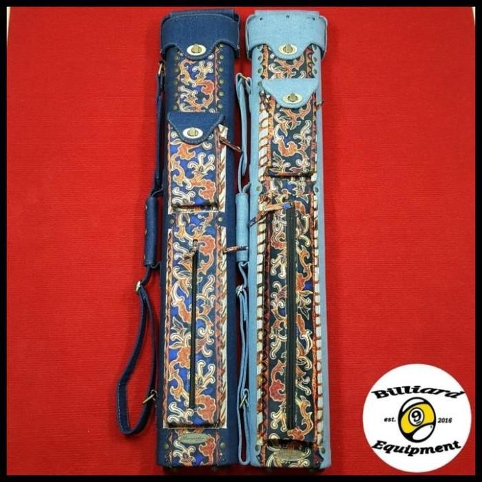 Ready Stok Tas Billiard Maycarella 3X5 Batik Cue Case Billiard Tas