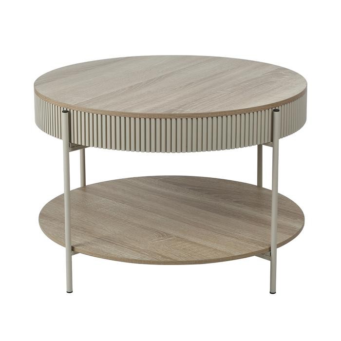 Helina Meja Tamu - Cokelat Taupe