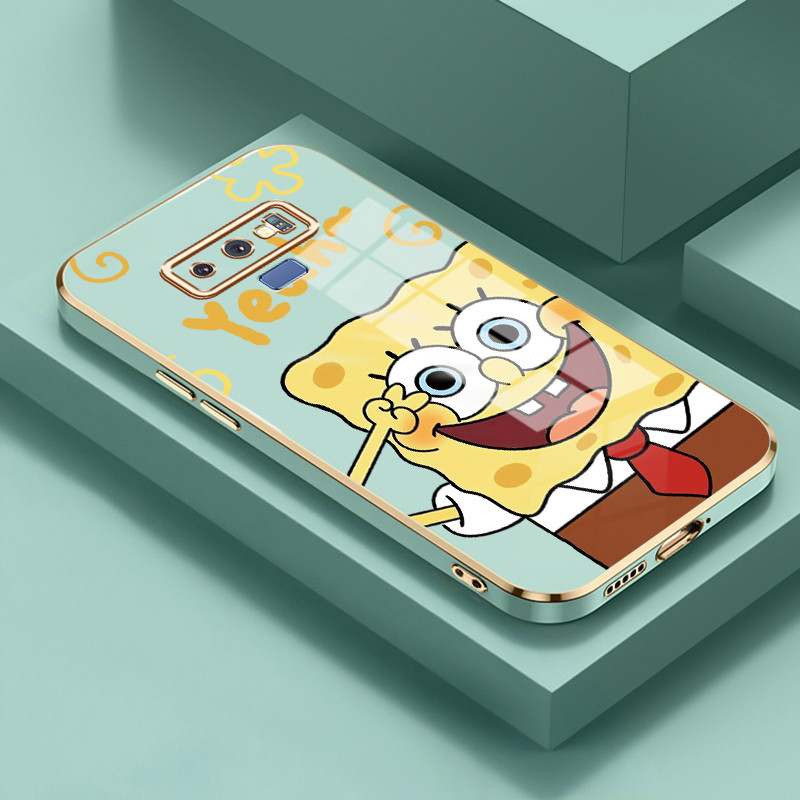 Casing Untuk Samsung Galaxy Note 9 Note 8 Case Casing HP Softcase silikon Kasing elektroplating mewa