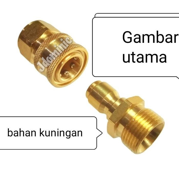 Ready sambungan selang air output jet cleaner lakoni laguna 70 H&L VGS70 semprot join joint sambung