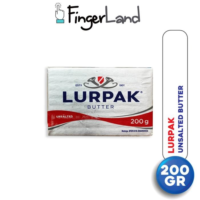

Pilihan- Lurpak Unsalted Lactic Butter 82% 200 Gram Mentega Tawar