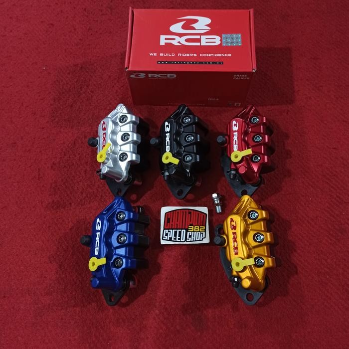 KALIPER REM DEPAN RCB S SERIES 2 PISTON 2P P2 JUPITER MX OLD SOUL GT TERLARIS