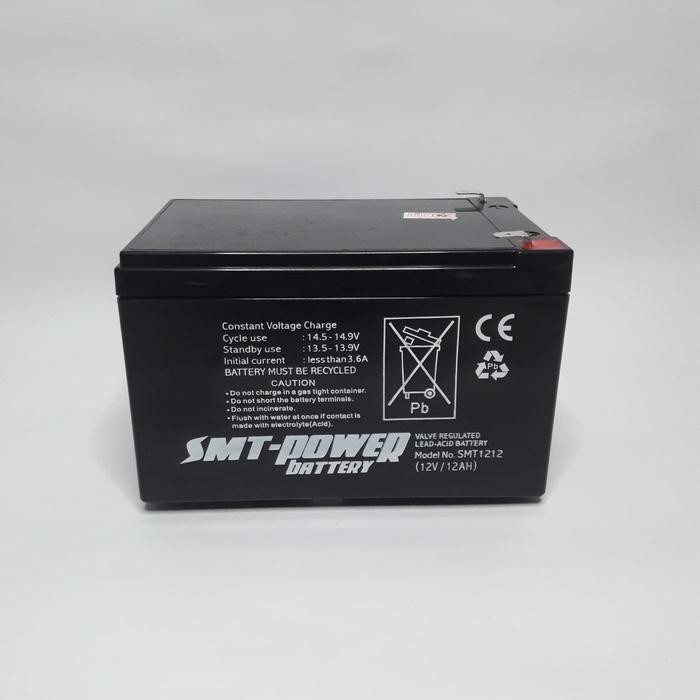 Accu 12V 12A Aki Tiger Aki Scoter Aki Sepeda listrik Sepeda Cas VRLA