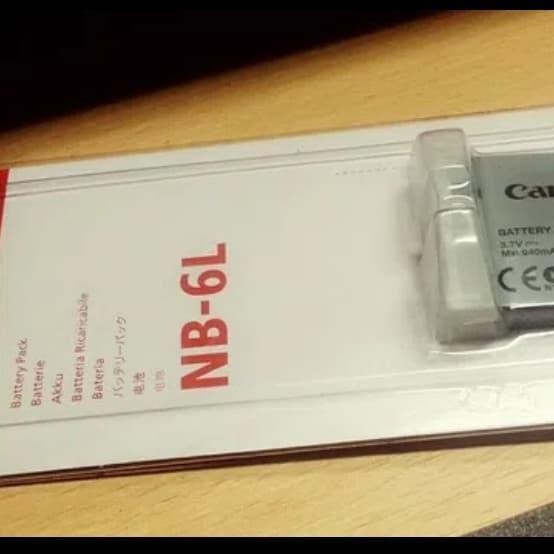 Terhemat Baterai Batre Kamera Canon Nb-6L Batrei Camera Canon Nb-6L Terlariss 