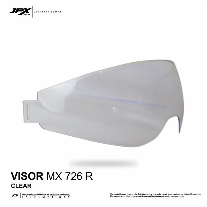 Pilihan- Visor Mx-726R - Kaca Helm Jpx Mx-726R