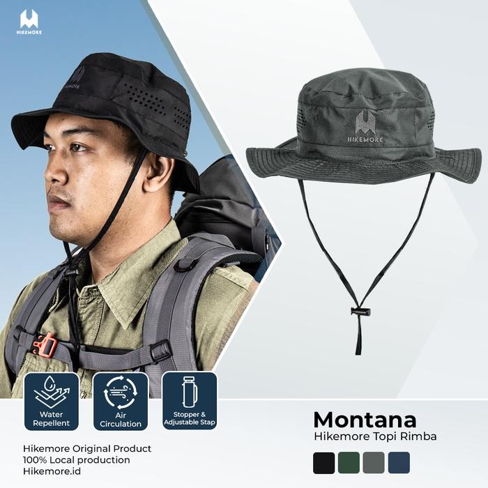 Eiger Sport - Montana Topi Rimba Outdoor Lipat Bucket Hat Gunung
