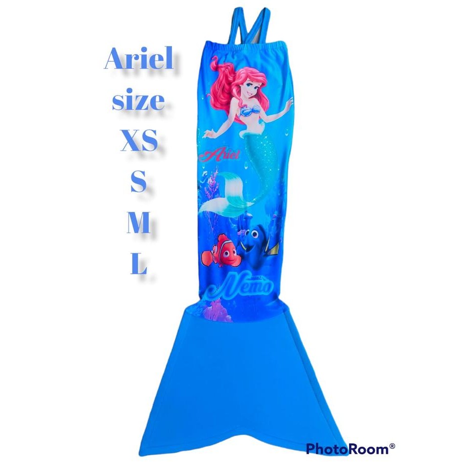 ASLI Baju Kostum Renang Mermaid / Putri Duyung Anak Motif READY STOCK