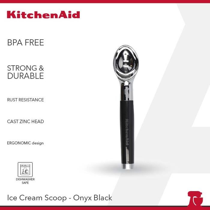 KitchenAid Ice Cream Scoop Black