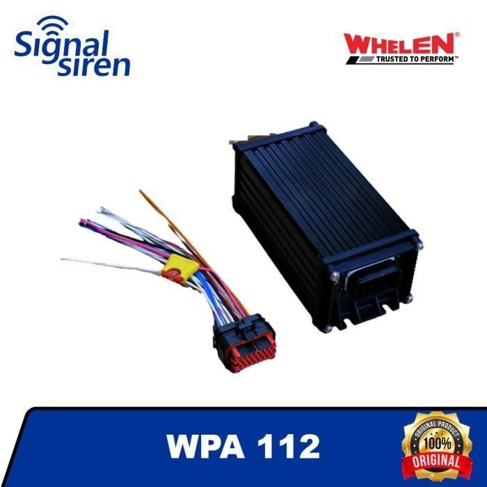 Ready PAKET INSTALASI WHELEN WPA112 + WHELEN SA340STS + WHELEN ION BLUE