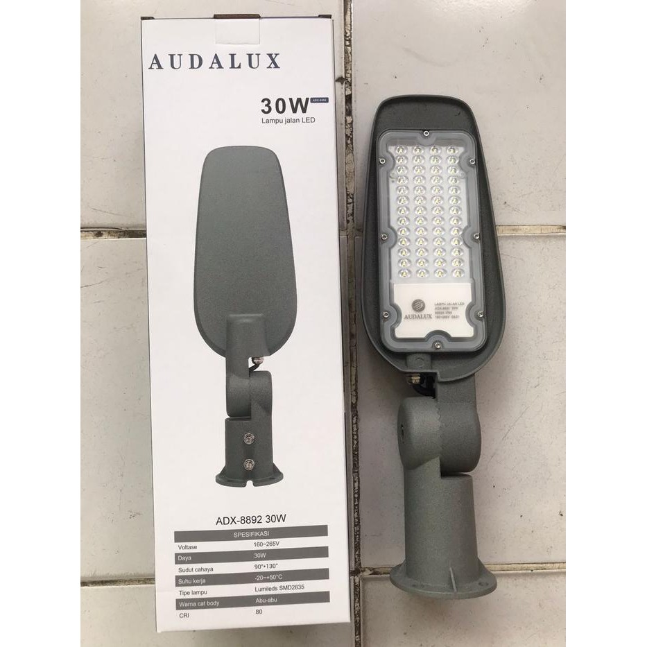 Lampu Jalan PJU LED/Street Light LED AUDALUX 30 watt 50 watt SMD IP65