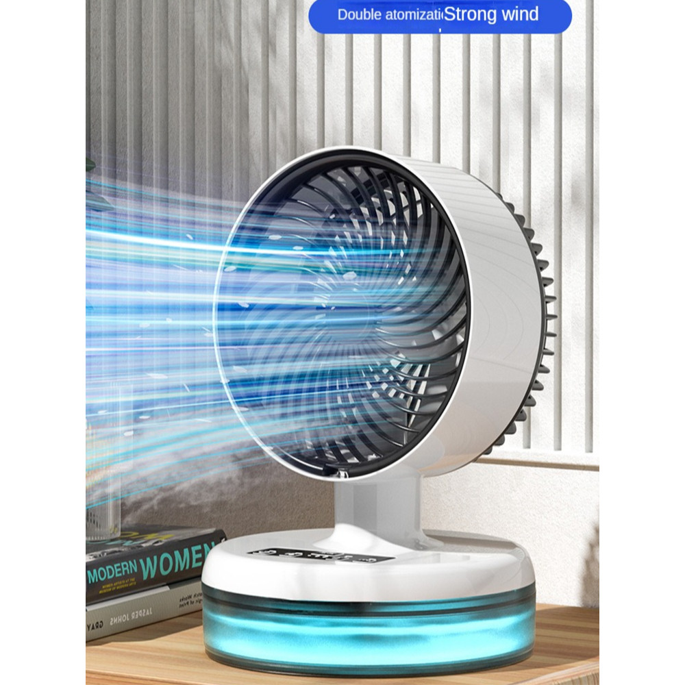 Household Cooling Fan Silent Folding Fan Turbo Desktop Fan Air Circulating Cooling Fan Air Circulati