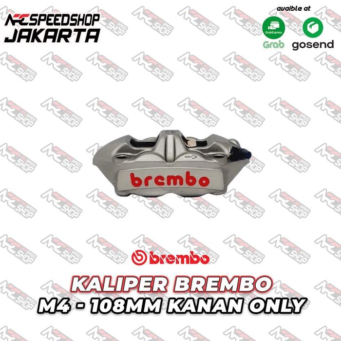 Murah Kaliper Brembo M4 108 Mm Kanan / Right Only Original Brembo Terlariss 