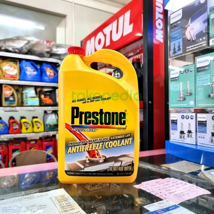 Coolant Prestone Antifreeze 4L Merah