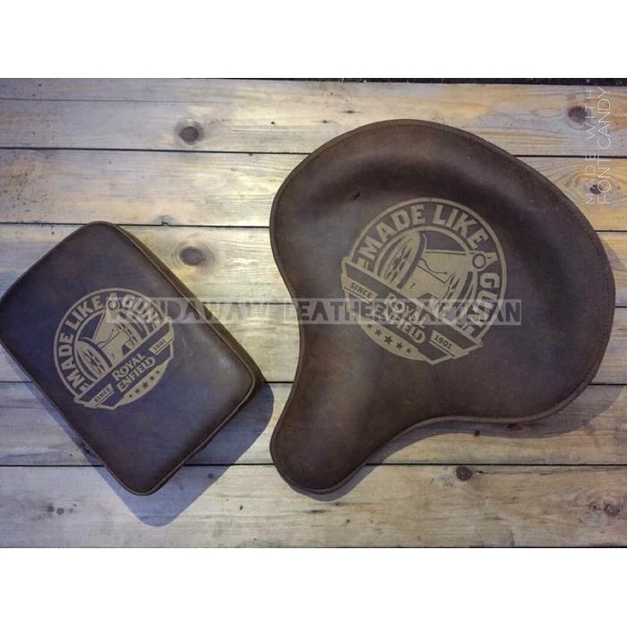 Ready Jok royal enfield, jok kulit sapi royal enfield, jok custom