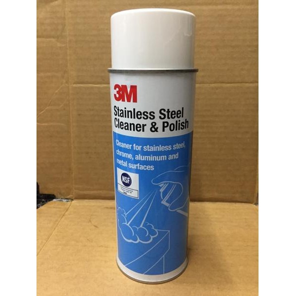 3M STAINLESS STEEL CLEANER & POLISH