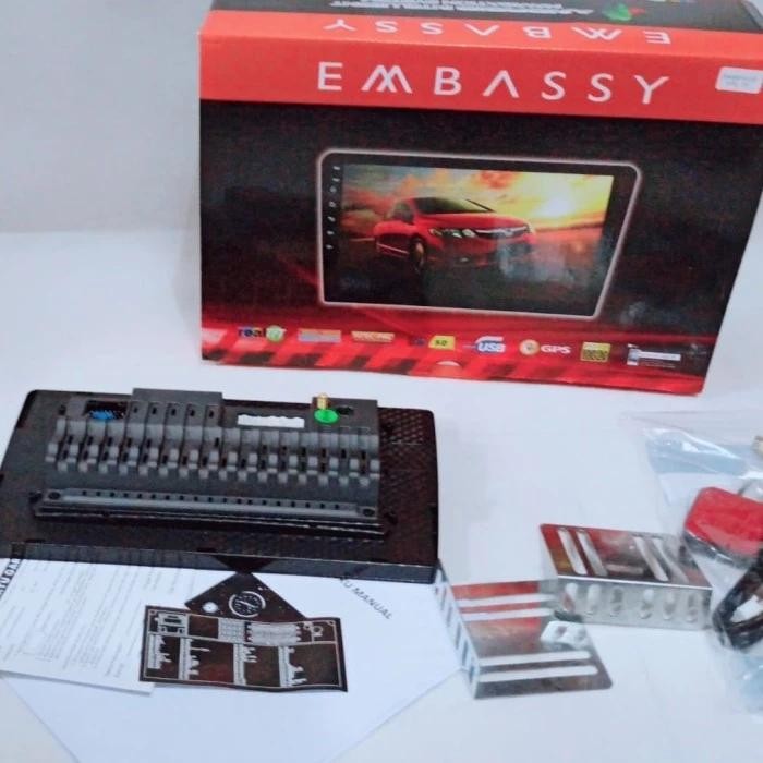 HEAD UNIT DOUBLEDIN ANDROID 10 INCH EMBASSY INTELEGENT- SLAMET MOTOR