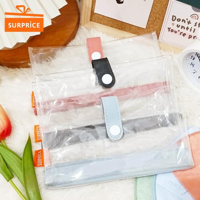 New Dompet Masker / Dompet Mika Masker / Dompet Penyimpanan Masker / Pouch Mika Masker