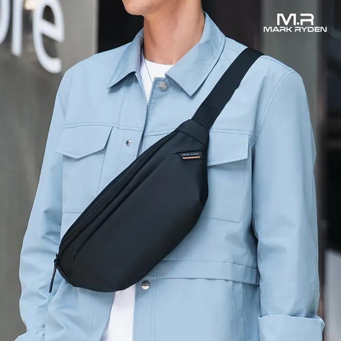Unik Mr615 Tas Selempang Mark Ryden Sling Chest Crossbody Bag Pria Cowok Smartphone Ringan Terlariss