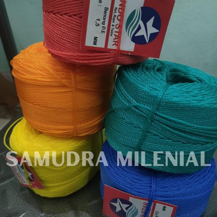 New Tali Tambang Kecil 1,5mm / Tambang PE 1,5 mm