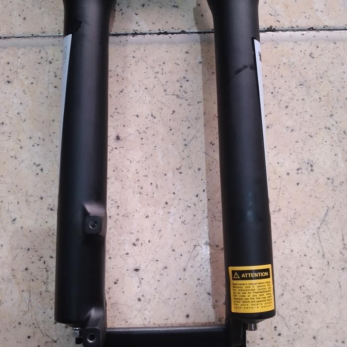 fork shockbreaker sepeda depan 26 mtb poison alloy travel 120 T120