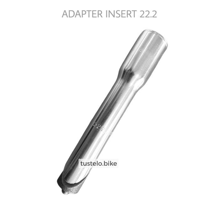 Paket Stem 25.4 rome Adaptor Stem Insert 22.2 to Oversize 28.6 OS