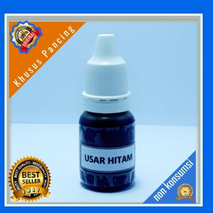 STOK TERBATAS  BIANG USAR HITAM . USAR 10 ML . USAR AROMA UMPAN PANCING TERJANGKAU