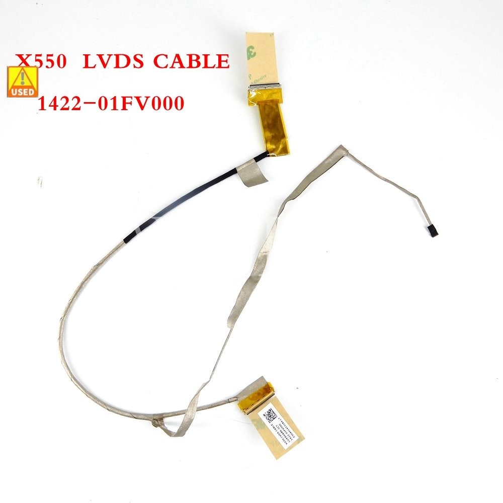 Used X550  LVDS CABLE For X550L X550LA X550VA X550VB X550VC X550LB X550LC R510C LCD Flex Cable P/N 1
