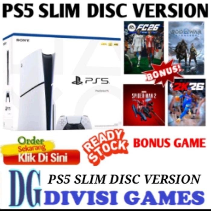 PS5 SLIM Disc Version PS5 SLIM Digital Version PS5 Slim Console