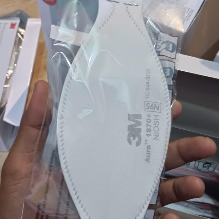 Gercep 3M Aura 1870+ Masker N95 Surgical Mask Isi 20 Terlariss 