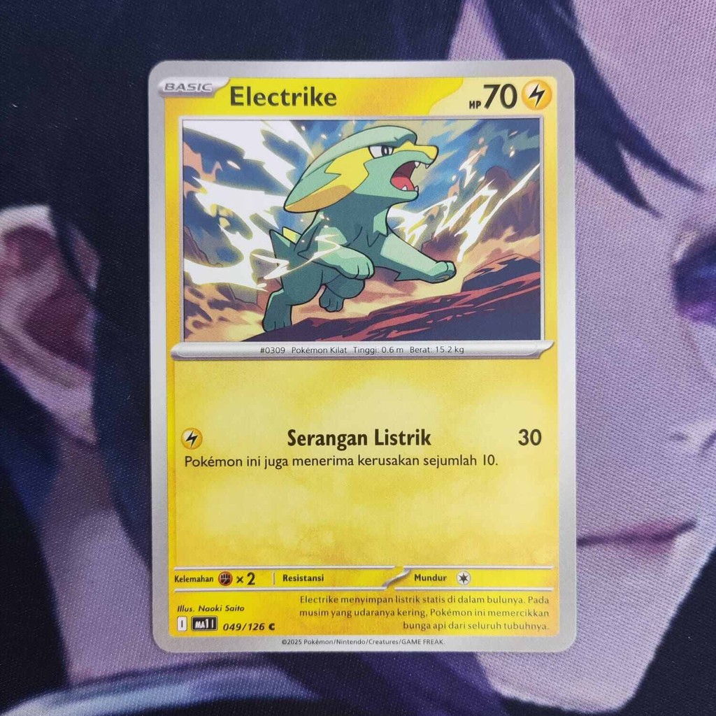 pokemon (ID) electrike - MA1 049/126 - C