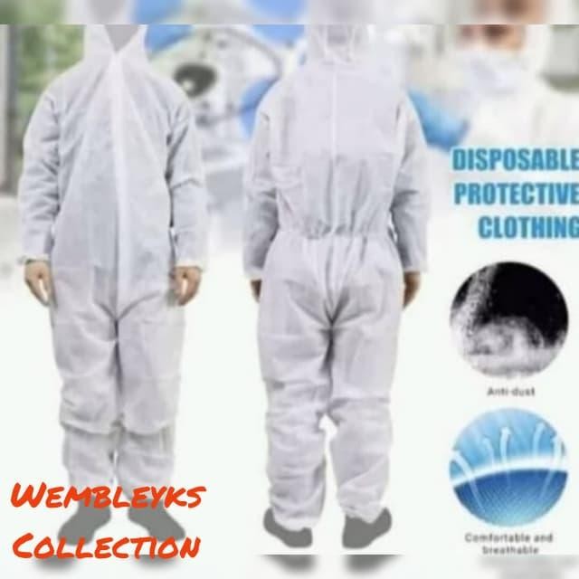 New apd hazmat medis suit untuk corona