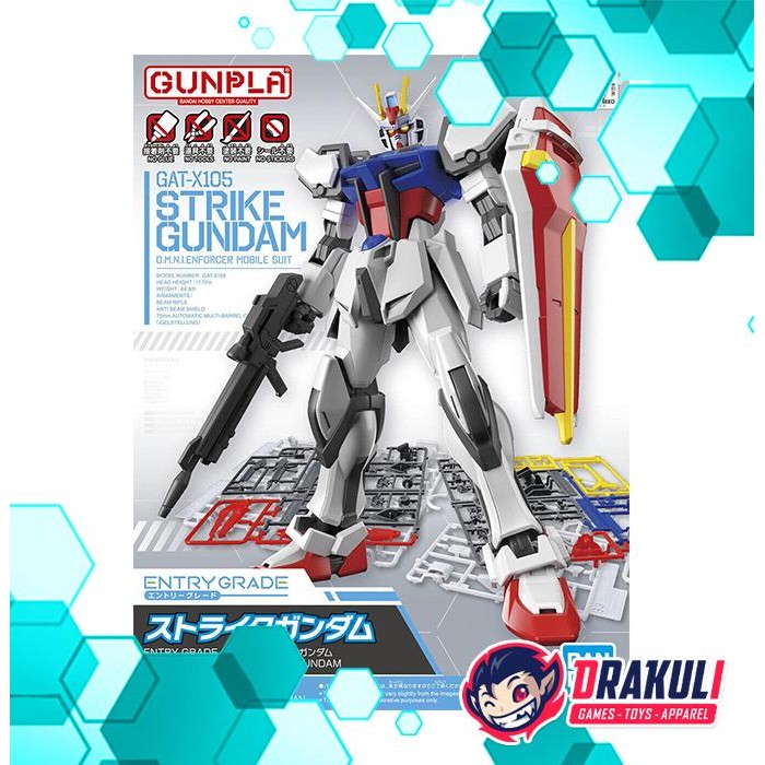 Bandai Plamo Entry Grade 1/144 Strike Gundam
