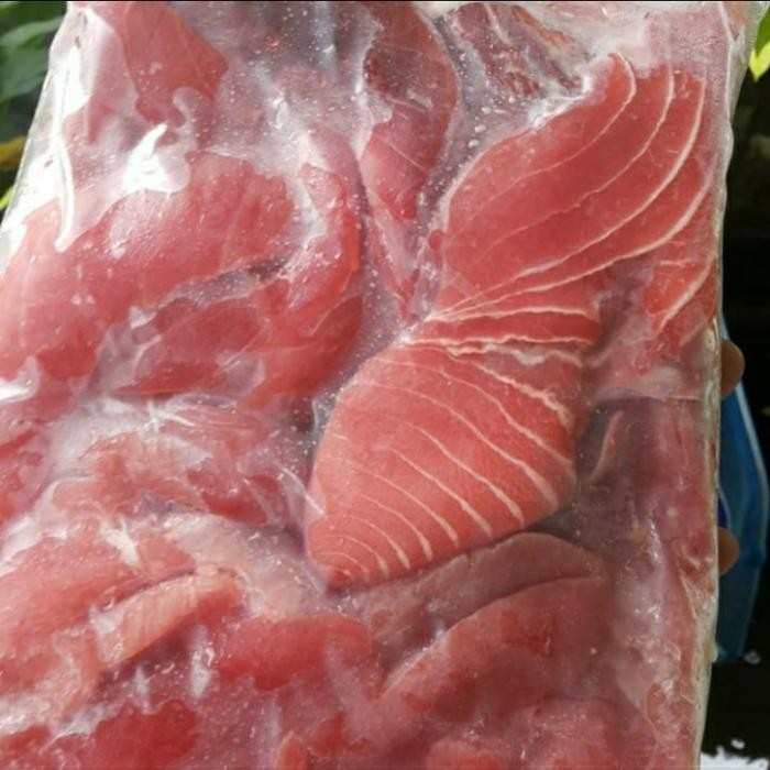 Instanbisa- Fillet/Tetelan Daging Ikan Tuna 1Kg (Grosir)