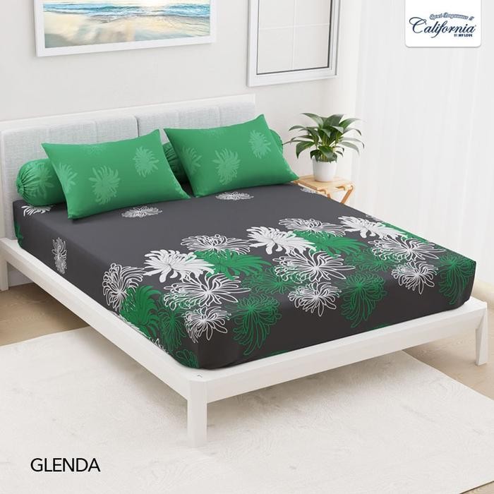 sprei california 180x200 motif / seprai 160x200 california