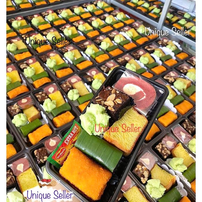 BelanjaHemARt- Mika Brownies S M L Kecil Sedang Besar Lux / Tray Mika Brownies Kecil Small S Sedang