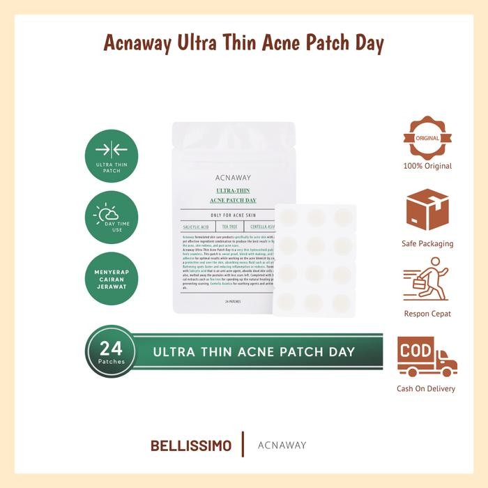 ZiZa- Acnaway Ultra Thin Acne Patch/Acnaway Acne Patch/Stiker Jerawat